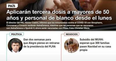 La Nación / LN PM: las noticias más relevantes de la siesta del 15 de octubre