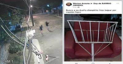 La Nación / Inseguridad en Roberto L. Pettit: roban hasta basureros y los venden en Facebook