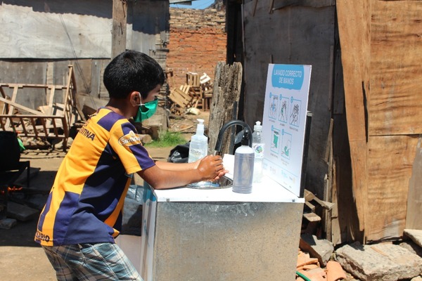 Por el día mundial del lavado de manos instalarán más puestos de higiene en asentamientos - ADN Digital