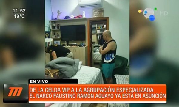 Beneficios del narco Faustino Aguayo en la Agrupación Especializada | Telefuturo