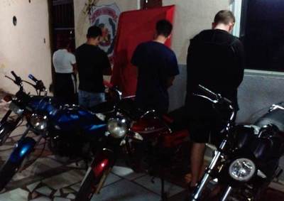 Sacaron de circulación a cuatro wileros en Luque •