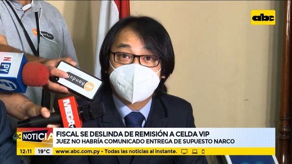 Fiscal se deslinda de remisión de Faustino Aguayo a celda vip - ABC Noticias - ABC Color