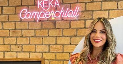 La Nación / Maga Páez creó una fanpage a su bebé antes de dar a luz y encendió las redes