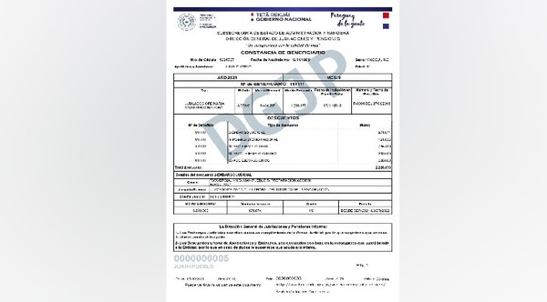 Facilitan constancia de jubilados en la web de Hacienda