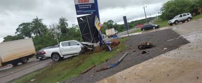 Triple choque dejó un fallecido y heridos en la ciudad de 25 de Diciembre - Nacionales - ABC Color