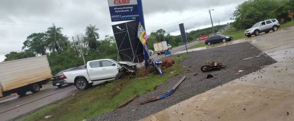 Triple choque dejó un fallecido y heridos en la ciudad de 25 de Diciembre - Nacionales - ABC Color