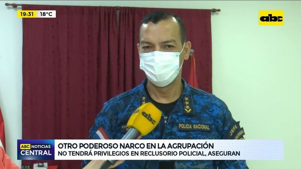 Otro supuesto narco “peligroso” en la agrupación especializada - ABC Noticias - ABC Color