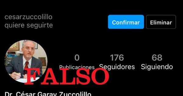 La Nación / El vicepresidente de la Corte, César Garay, denunció cuenta falsa en Twitter