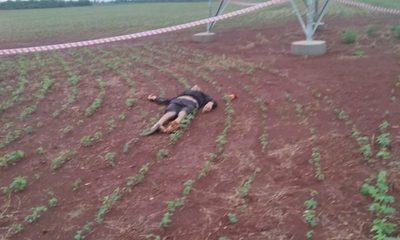 Quiso robar cable y terminó muerto