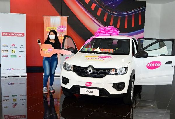 Kotex entregó premio de su promo - Empresariales - ABC Color