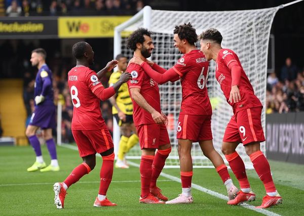 El Liverpool destroza al nuevo Watford de Ranieri - Fútbol Internacional - ABC Color
