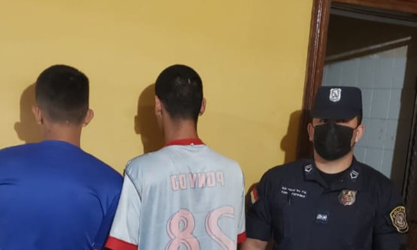 Entraron a robar en una casa y fueron detenidos en Coronel Oviedo - OviedoPress