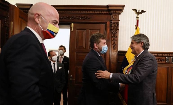 Diario HOY | Infantino y Domínguez preparan con Lasso la final de la Libertadores