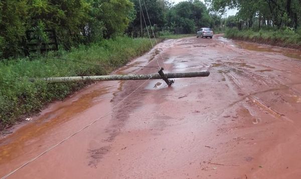 Distritos de Paraguarí están sin energía eléctrica desde hace tres días - Nacionales - ABC Color