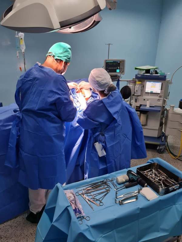 Primera cirugía traumatológica en el Hospital Regional de IPS de Benjamín Aceval | Ñanduti