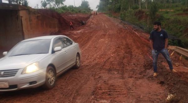 MOPC habilita paso auxiliar sobre el arroyo Lorito en Tacuatí