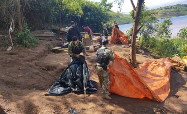 Anulan campamentos clandestinos en Tres Fronteras