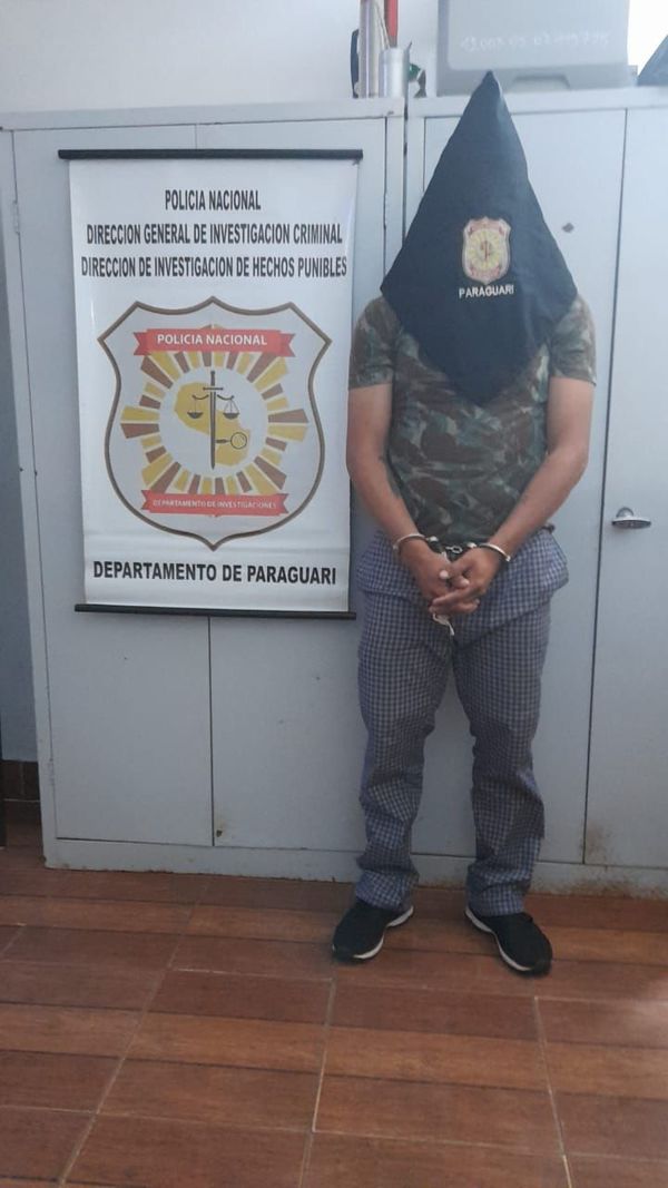 Detienen a joven involucrado en robo a ancianos en Carapeguá - Nacionales - ABC Color