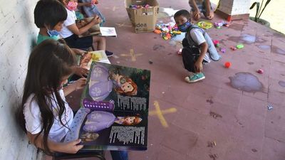 Escuela afronta la pandemia con lo que aprendió de la inundación