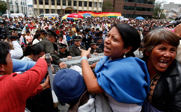 Frente Popular respaldará las protestas del lunes de agricultores en Ecuador - MarketData