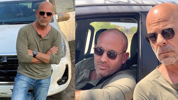 ¡El Bruce Willis que vino en realidad es su doble argentino!