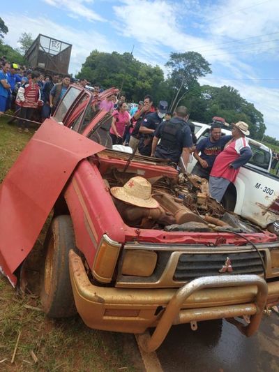 Accidente con derivación fatal en Independencia - Nacionales - ABC Color