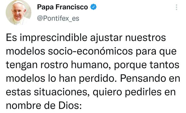 Papa Francisco habla de ajustar el modelo socio-económico y lanza tajantes pedidos a diversos sectores | Noticias Paraguay