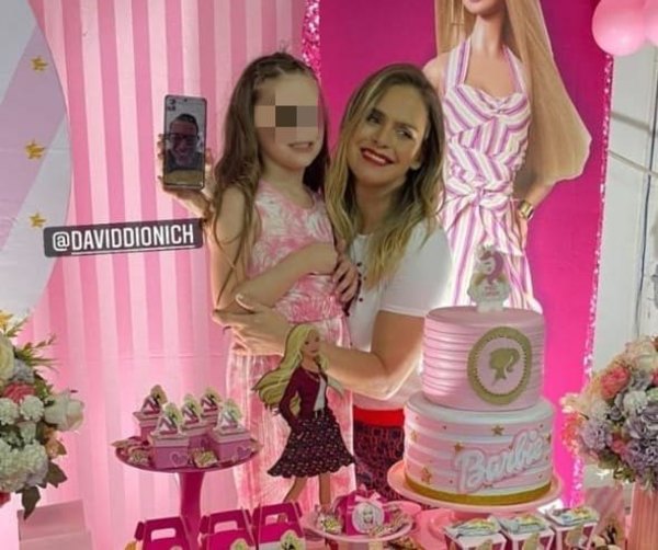 Crónica / ¡DIJO PRESENTE! Dionich “virtual” en cumpleaños de su hija