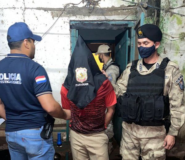 Policía captura a presunto feminicida buscado desde el 2019 - Noticiero Paraguay