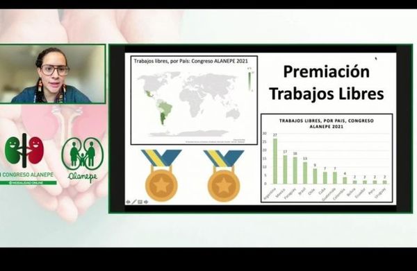 Galardonan a médicos paraguayos por trabajos científicos presentados sobre trasplante renal infantil