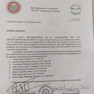 Concejal y abogado de narco pidió reubicar a guardiacárceles imputados