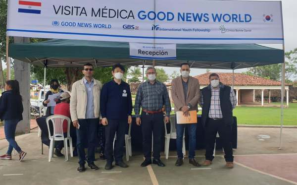 Organización Internacional con apoyo de la Gobernación brindó atención médica - Noticiero Paraguay