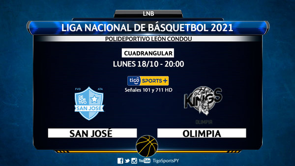 San José y Olimpia Kings abren la cuarta fecha de la Liga Nacional