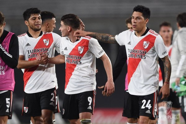 Robert Rojas ingresó y fue uno de los destacados en la victoria de River Plate