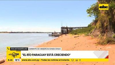 Alentador aumento del nivel de las aguas de los ríos - A la gran 730 - ABC Color