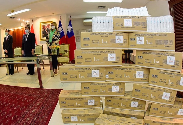 Destacan donaciones de Taiwán a Paraguay, en medio de la pandemia del Covid-19