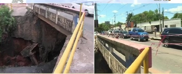 Puente de Lambaré seguirá clausurado - SNT