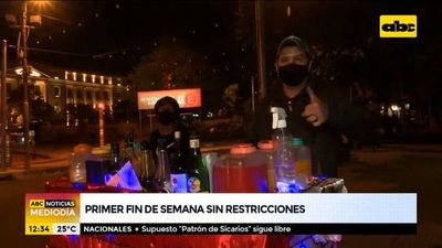 Primer fin de semana sin restricciones - ABC Noticias - ABC Color