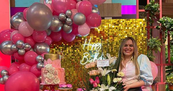 La Nación / Marilé Unger celebra un año más de vida en medio de mucha alegría y color