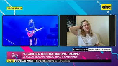 Airbag presenta nuevo disco y habla sobre las 17 nuevas canciones - ABC TV - ABC Color