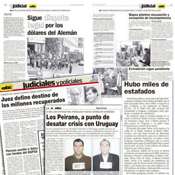 José Peirano, prófugo de la justicia paraguaya, será extraditado, según Interpol  - Nacionales - ABC Color