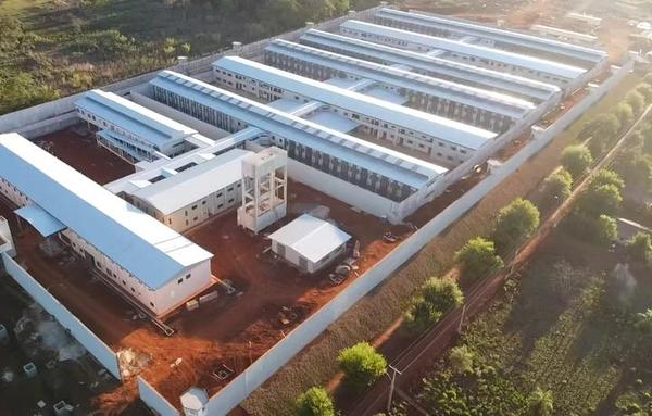 Nueva cárcel de Minga Guazú: obras están en etapa final