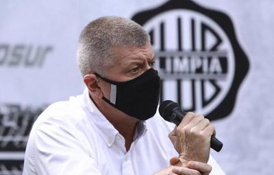 Olimpia: “La frustración de los hinchas se entiende”, afirma Brunotte