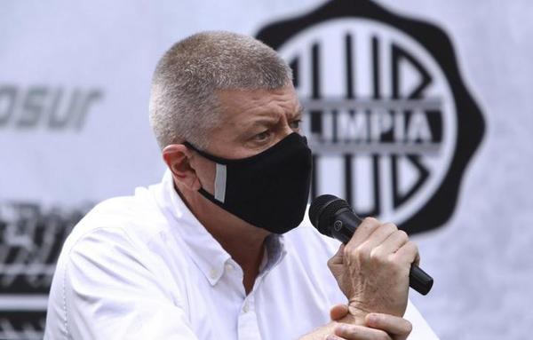 Olimpia: “La frustración de los hinchas se entiende”, afirma Brunotte