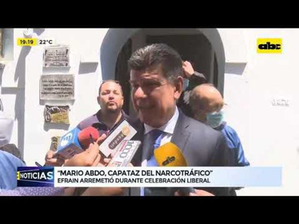 Efraín Alegre arremetió contra Mario Abdo Benítez y HC - ABC Noticias - ABC Color