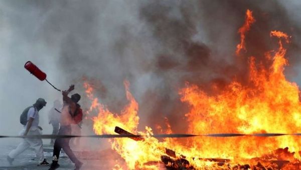 Chile: episodios de violencia en el segundo aniversario del estallido social