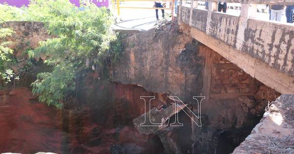 La Nación / Piden reparar puente para evitar tragedia en Lambaré