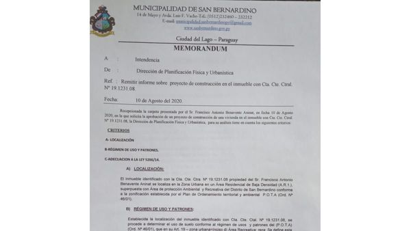 Intendente electo denuncia corrupción y auditará gestión de liberal en San Ber