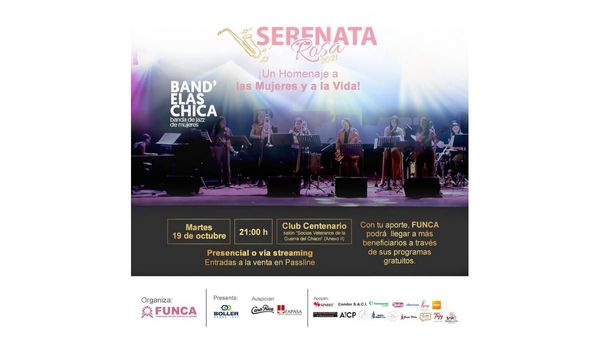 Una Serenata Rosa para concientizar