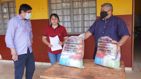 Quejas por MALA CALIDAD de alimentos entregados por la Gobernación